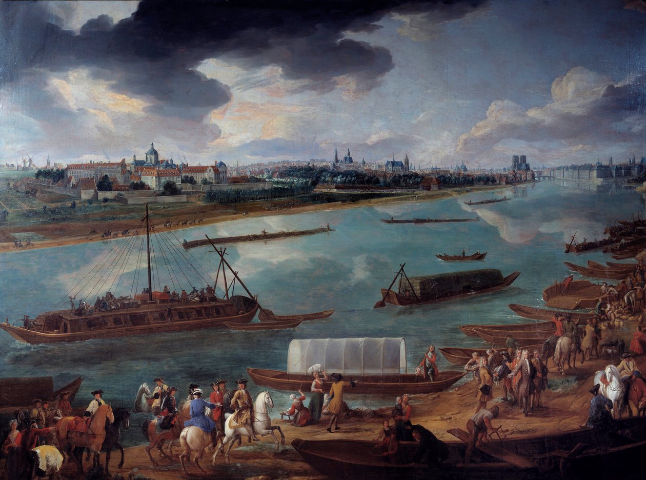 1716 yılında Quai de la Rapee