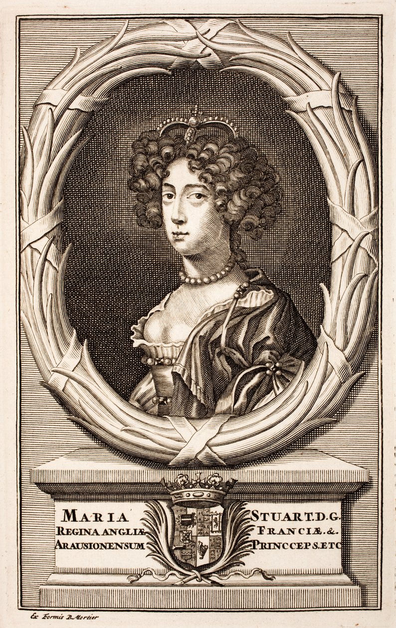 Kraliçe II. Mary (1662-1694) by Pierre  Mortier