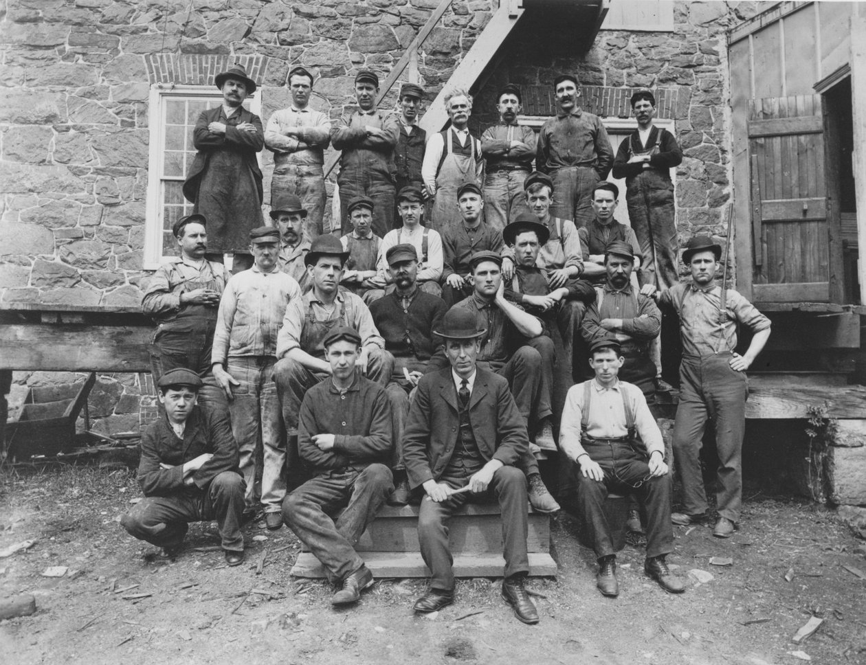 Henry Clay Factory şirketindeki çalışanlar, 1905 by Pierre A. Gentieu