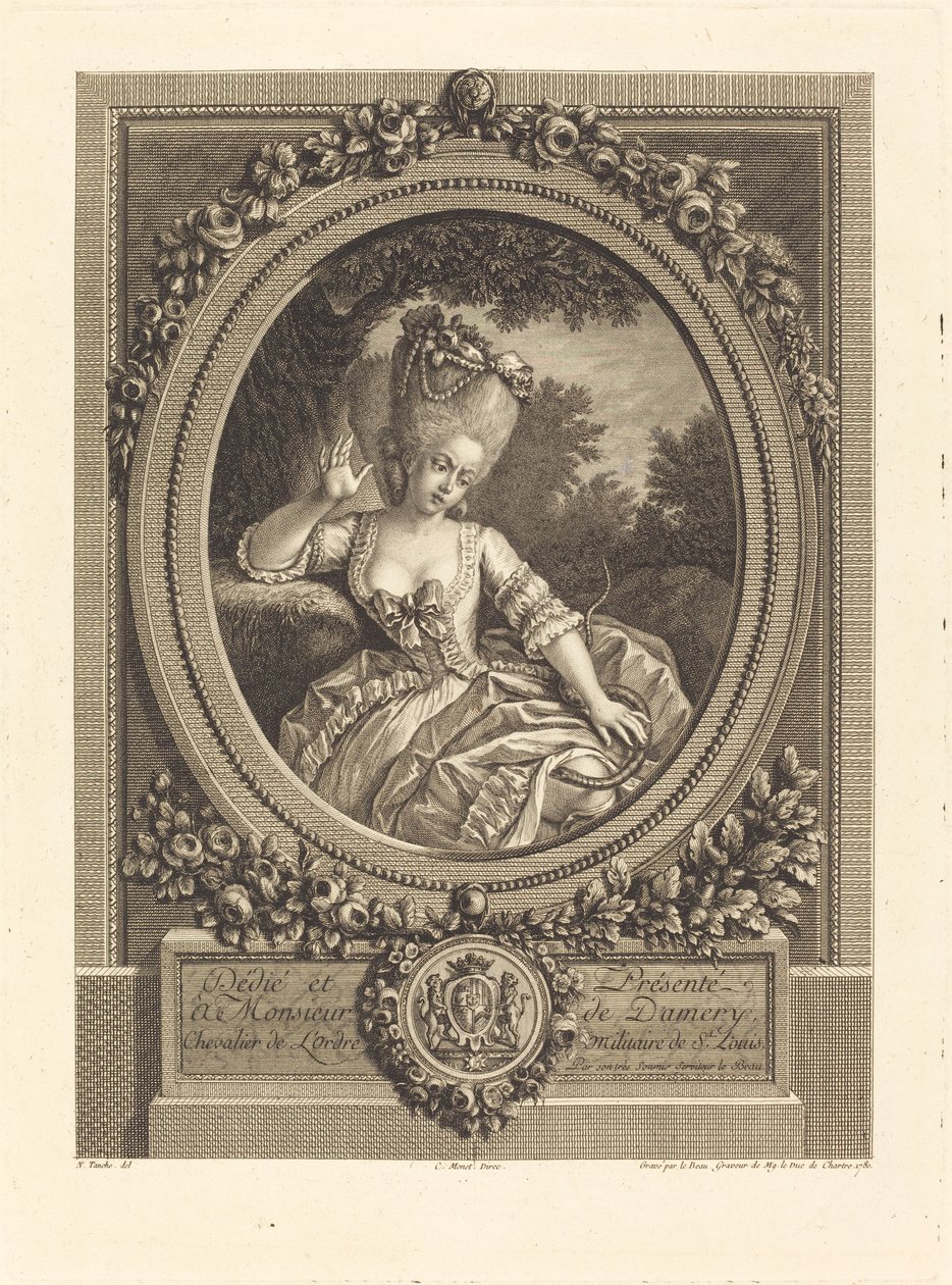 Koruların tehlikesi by Pierre Adrien Le Beau after Nicolas Tanché
