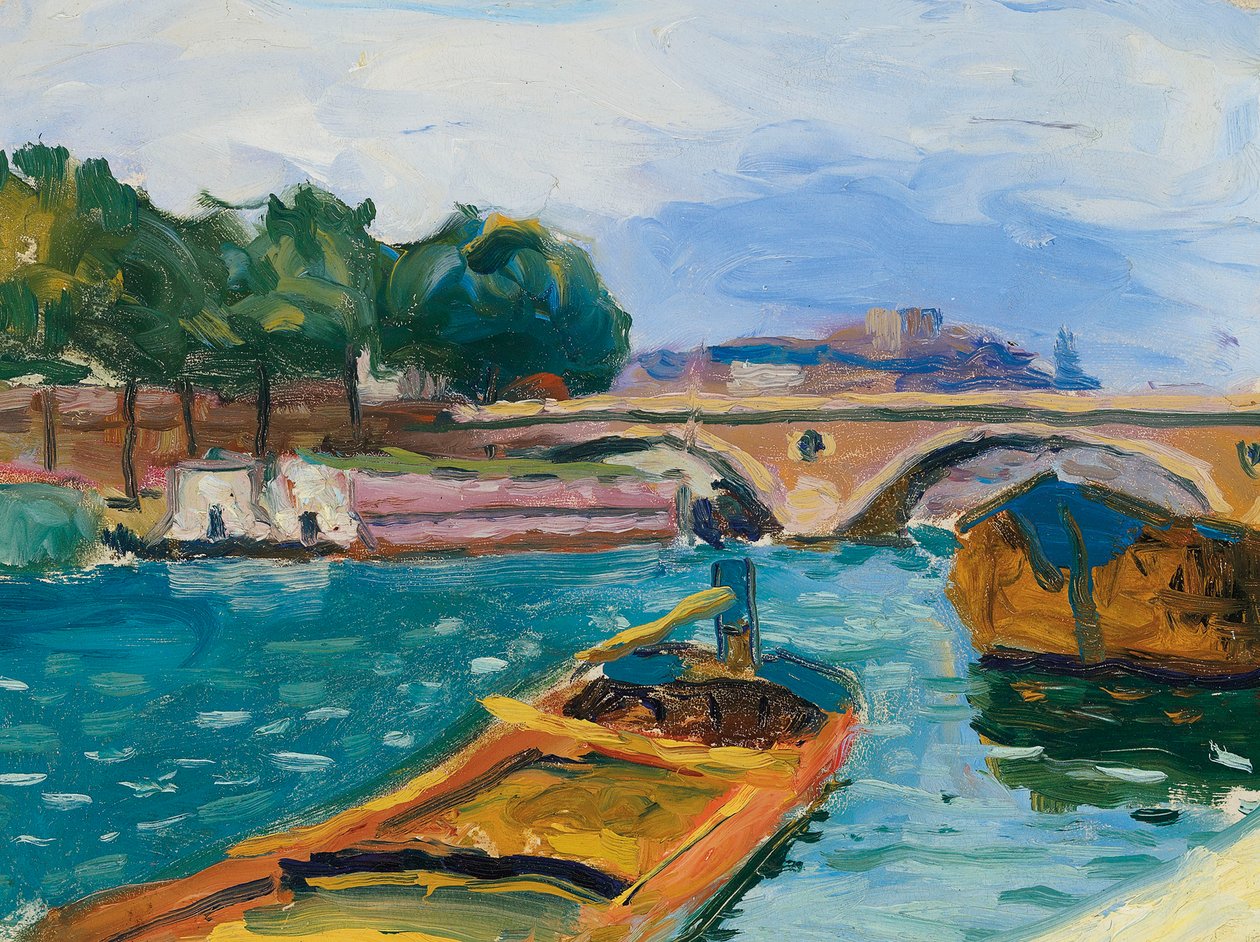 Paris, Seine Köprüsü, yaklaşık 1898-1904. by Albert Marquet