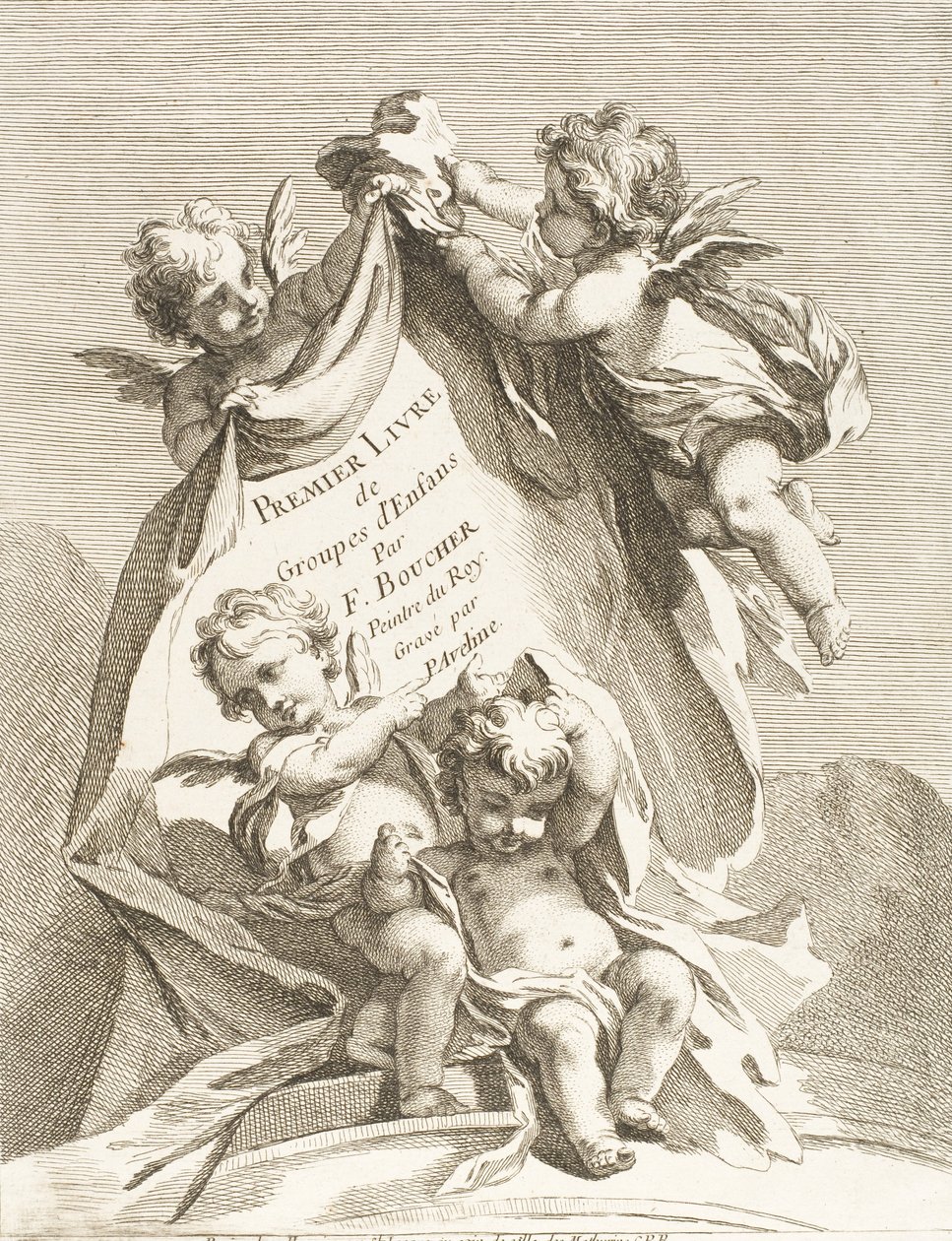 Ön yazı, 1727-60. by Pierre Alexandre Aveline