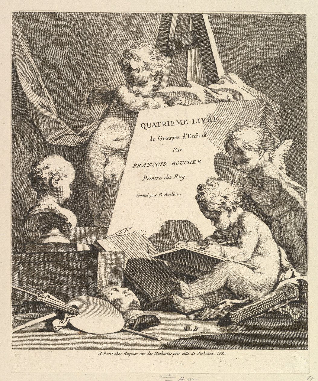 Ön yazı, 1727-60. by Pierre Alexandre Aveline