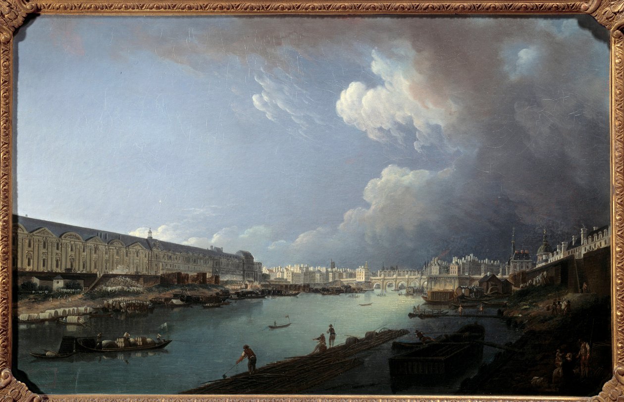 Louvre ve Ile de la Cite