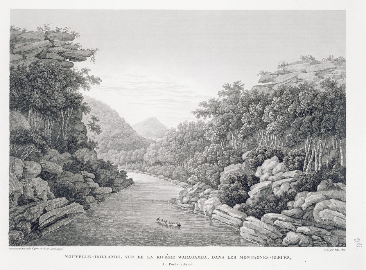 New Holland: Louis Claude De Saulces de Freycinet (1779-1842) tarafından 