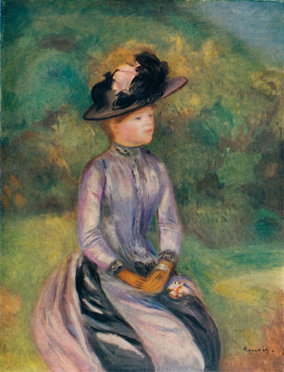 Dern, s. 1878, 1938 by Pierre Auguste Renoir