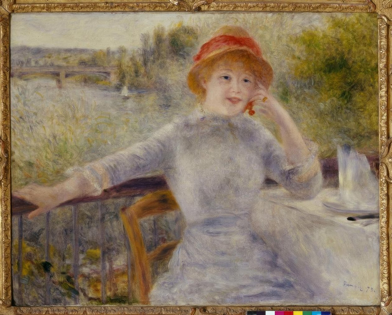 Alfonsin Fournaise by Pierre Auguste Renoir