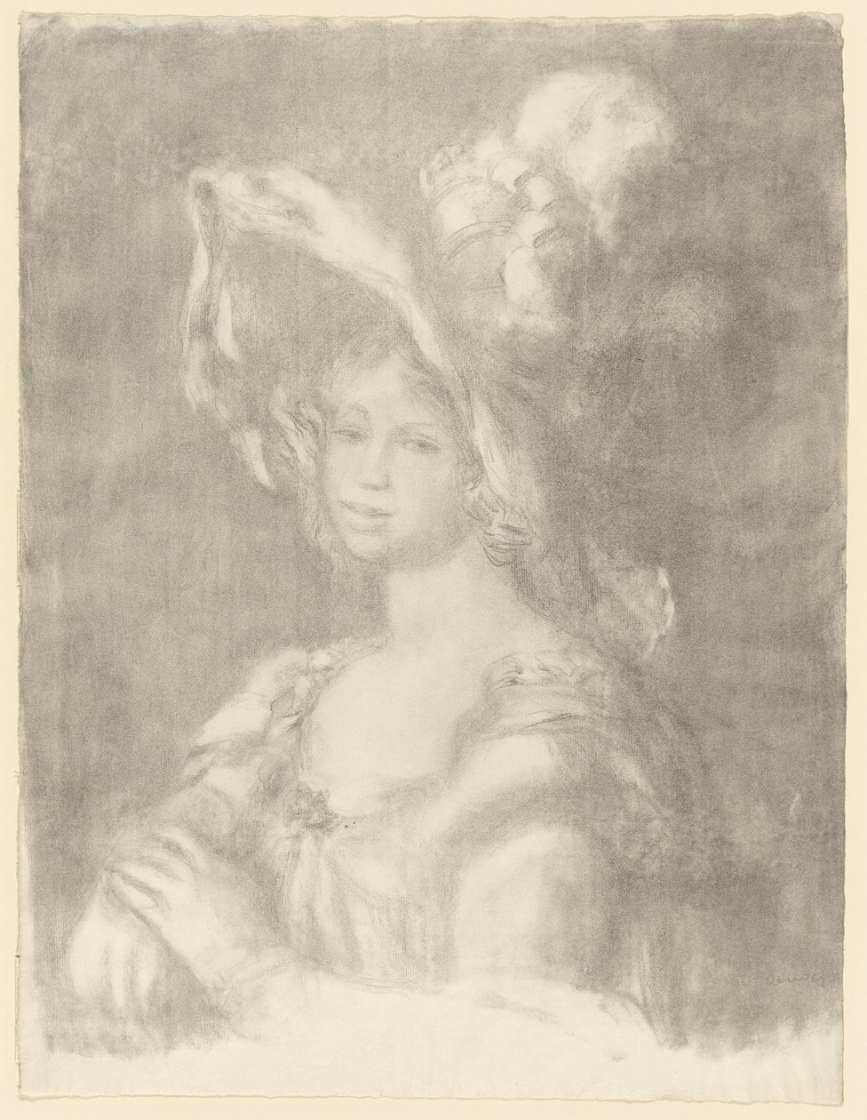 Amelie Laurent Dieterle by Pierre Auguste Renoir