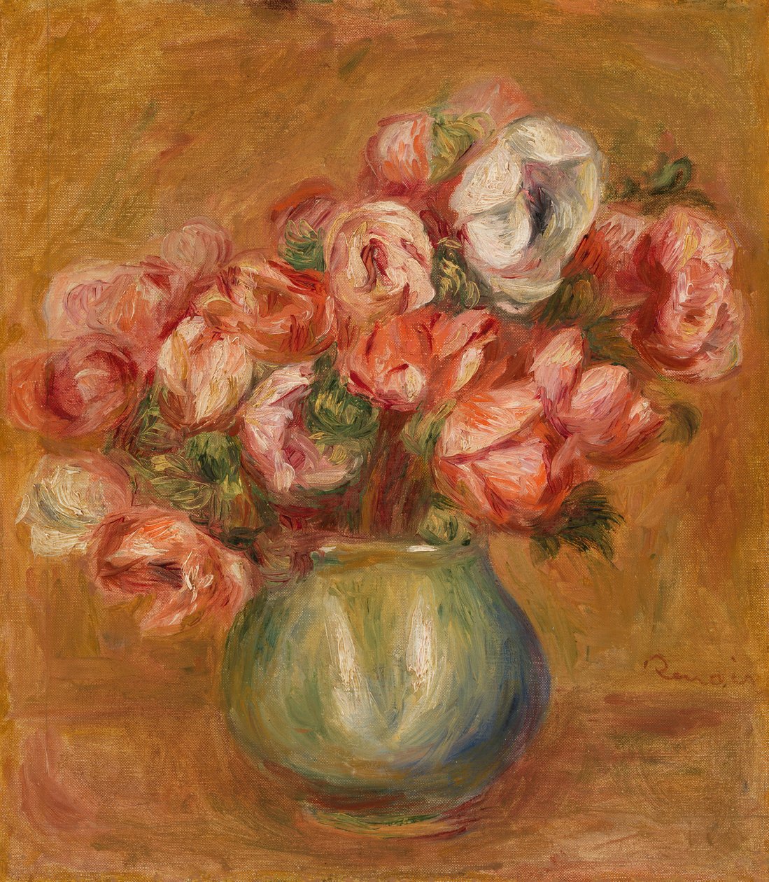 Anemonlar (Anemonlar) by Pierre Auguste Renoir