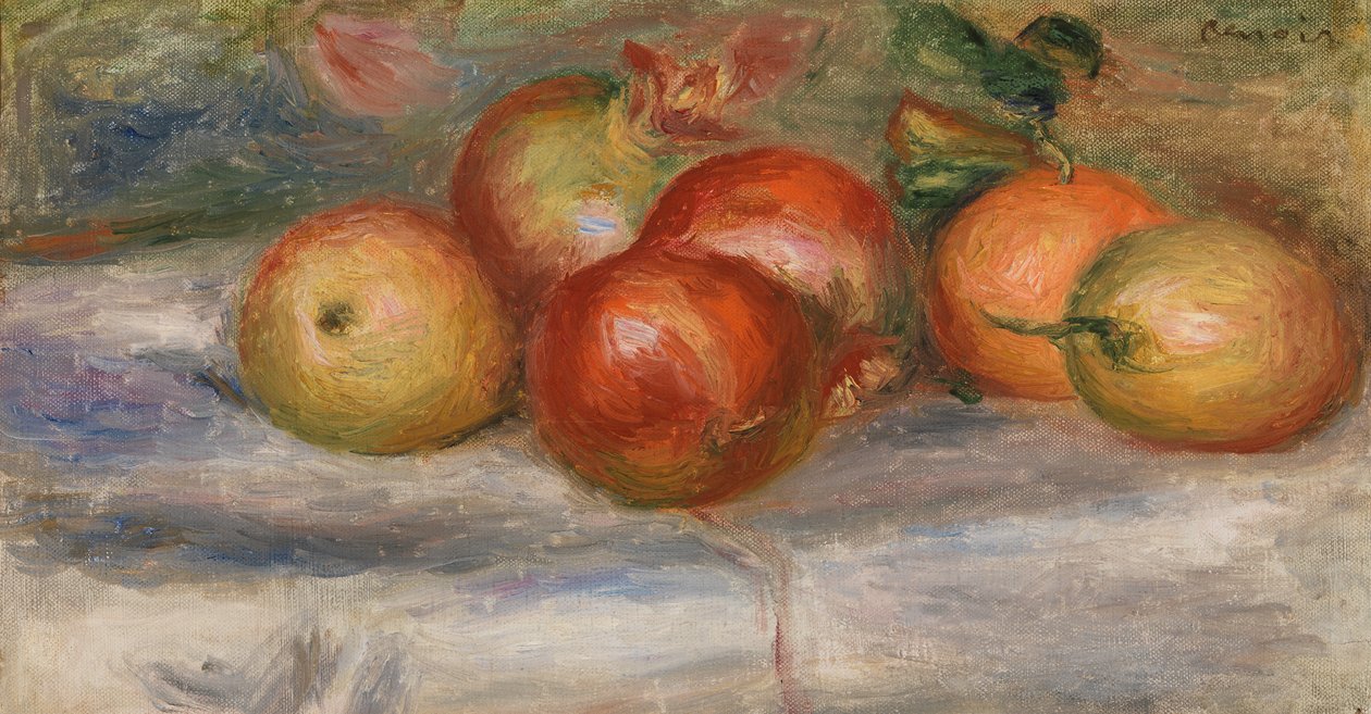 Elma, Portakal ve Limon by Pierre Auguste Renoir