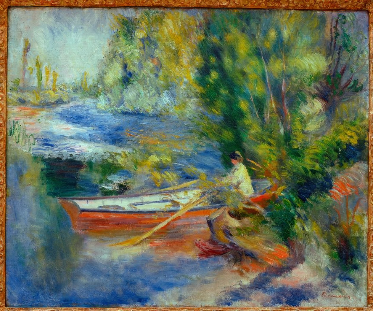 Su kenarında by Pierre Auguste Renoir