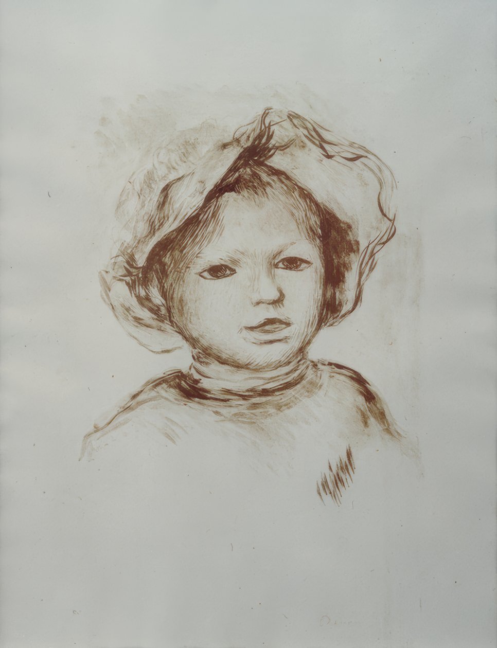 Bildnis Pierre Renoir by Pierre Auguste Renoir