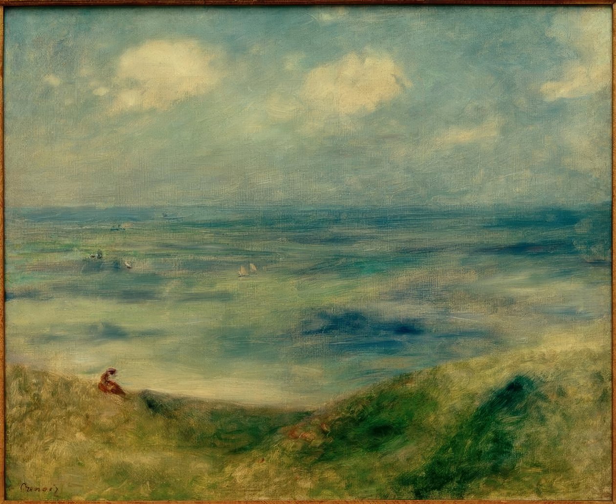 Deniz manzarası by Pierre Auguste Renoir