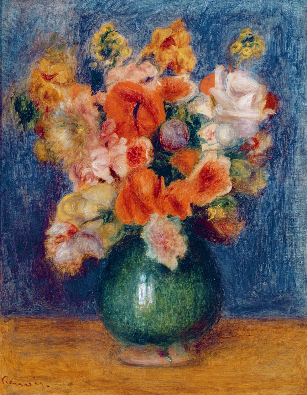 Buket, c.1900 (tuval üzerine yağlı boya) by Pierre Auguste Renoir