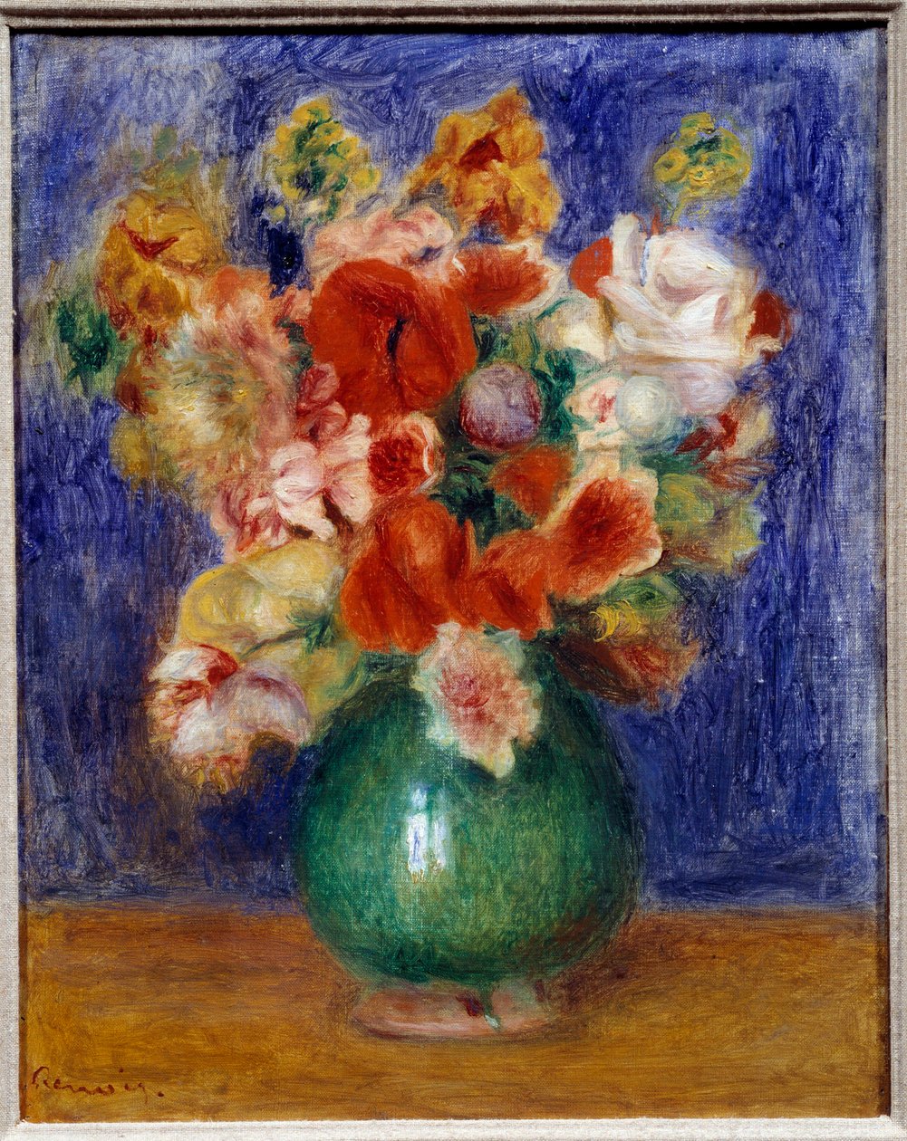 Çiçek buketi. Pierre Auguste Renoir