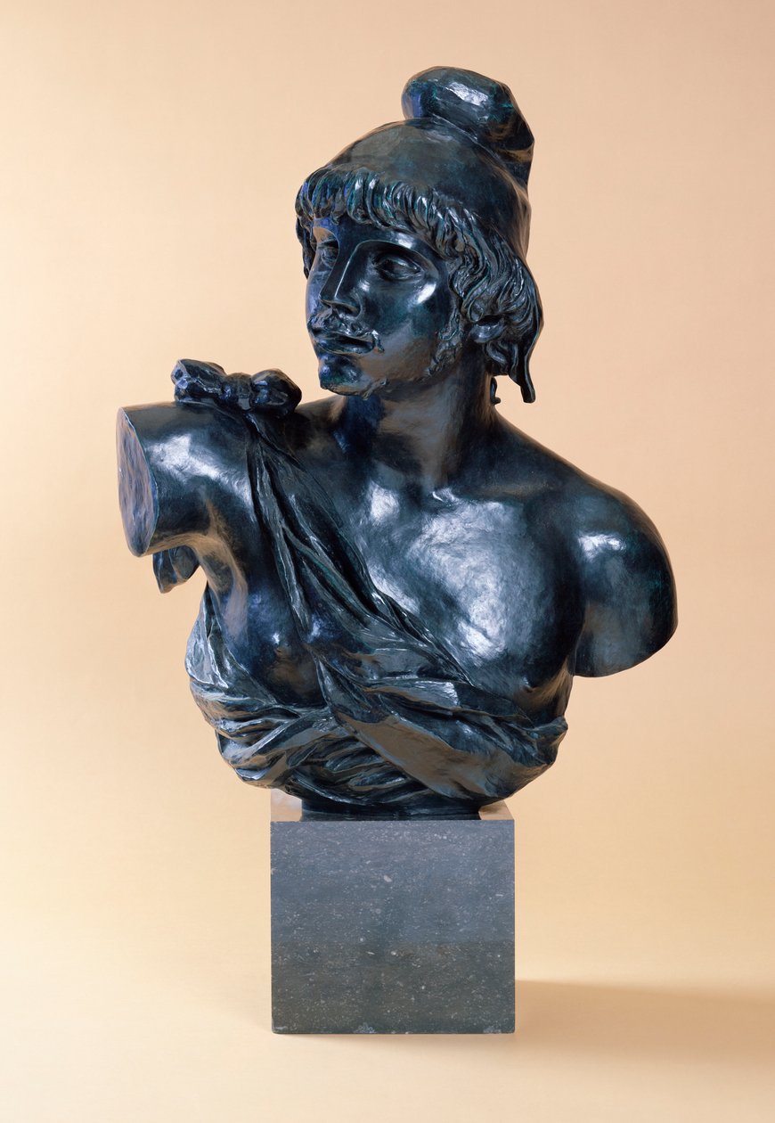 Sakallı Paris Büstü, 1915 by Pierre Auguste Renoir