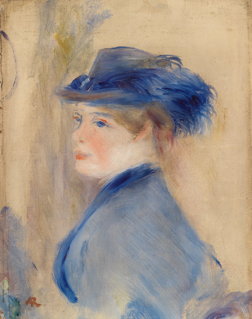 Kadın Büstü (Buste de femme) by Pierre Auguste Renoir