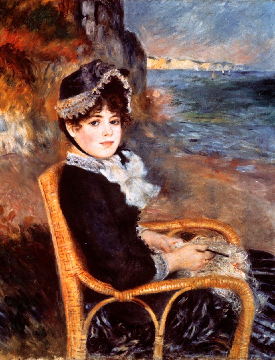 Deniz kıyısında, 1883 by Pierre Auguste Renoir