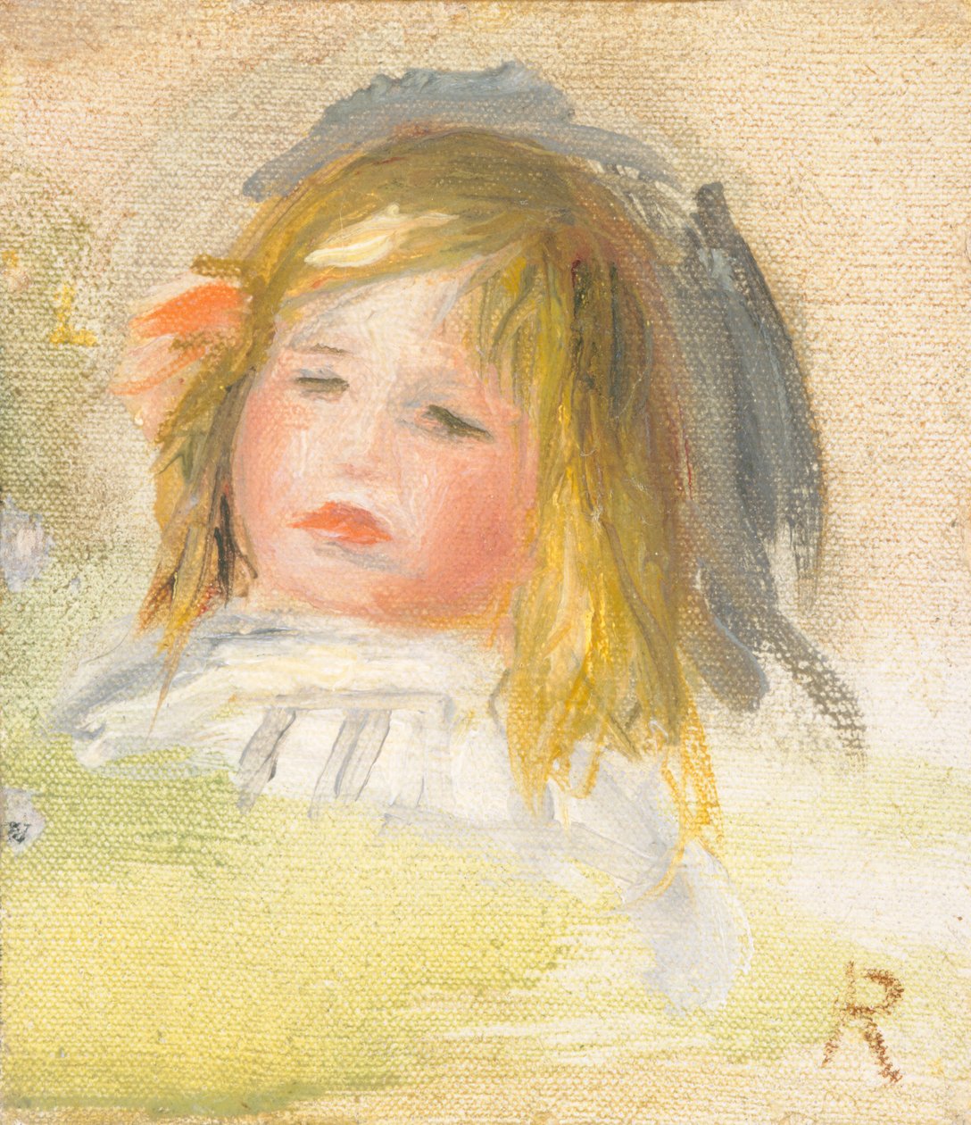 Sarı Saçlı Çocuk, 18951900. by Pierre Auguste Renoir