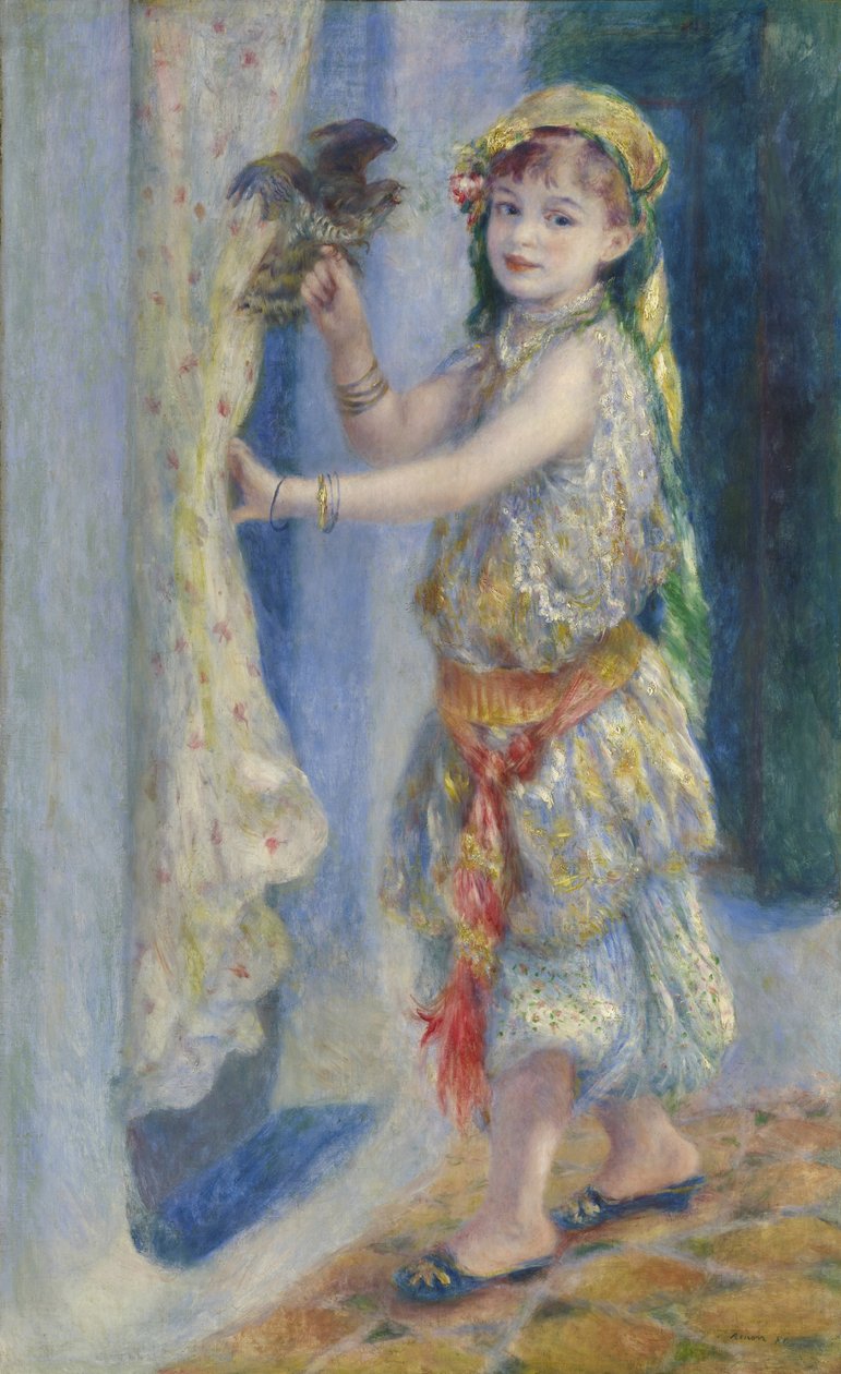 Kuşlu Çocuk by Pierre Auguste Renoir