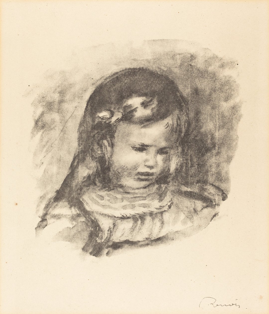 Alçaltılmış Kafa ile Claude Renoir, 1900