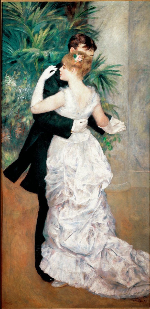Şehirde Dans Etmek by Pierre Auguste Renoir