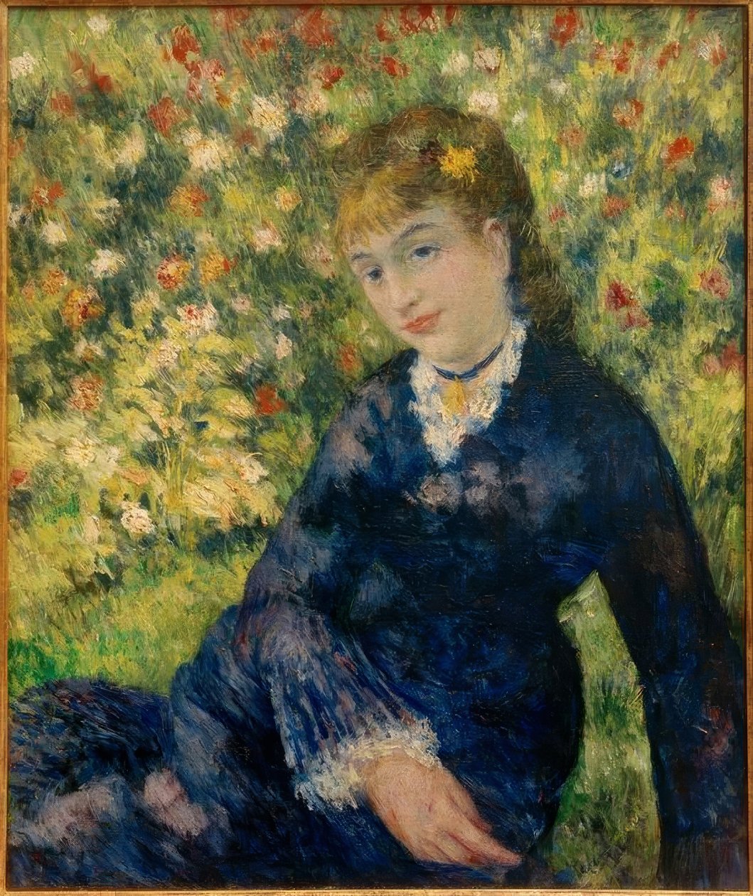 Yaz by Pierre Auguste Renoir