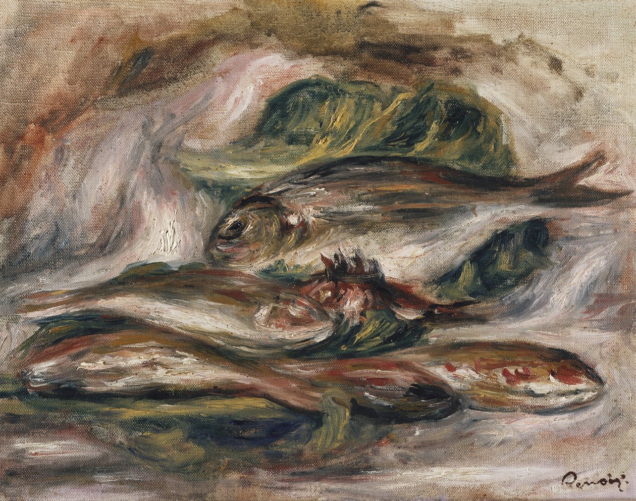 Balık, c.1919 by Pierre Auguste Renoir