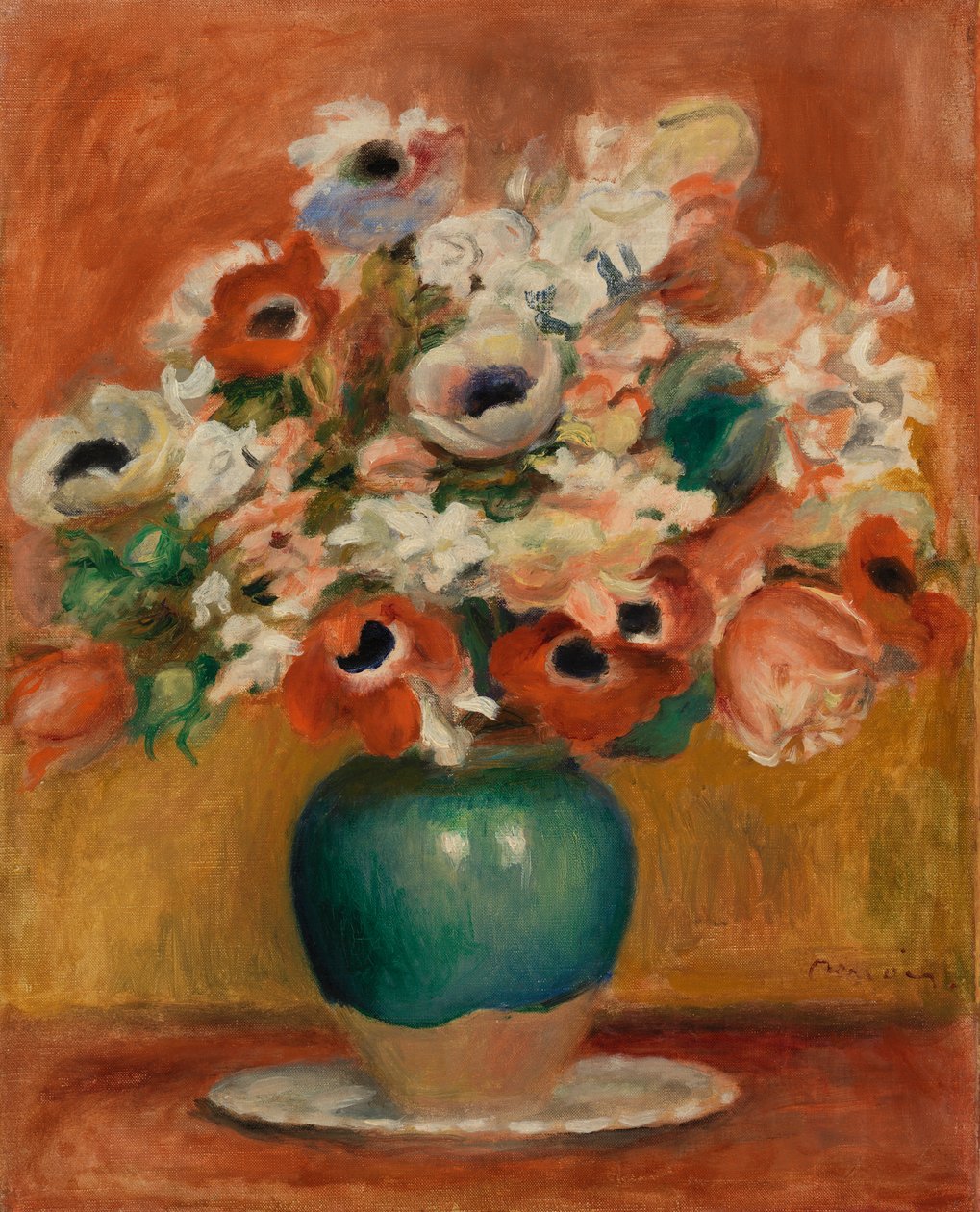Çiçekler (Fleurs) by Pierre Auguste Renoir