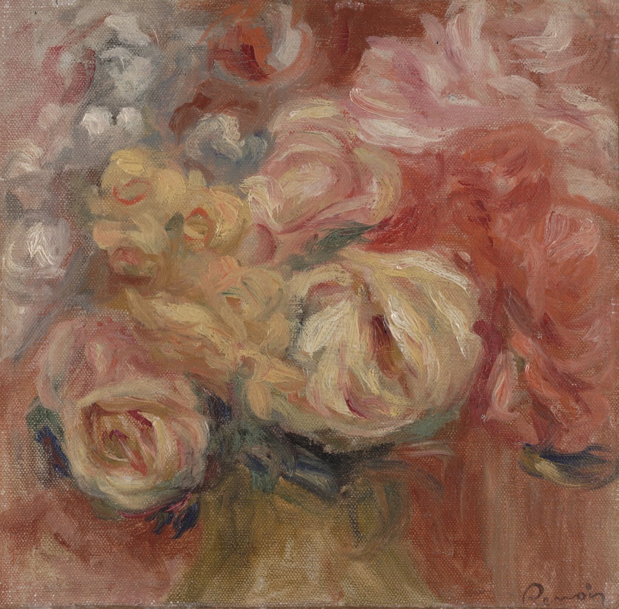 Çiçekler by Pierre Auguste Renoir
