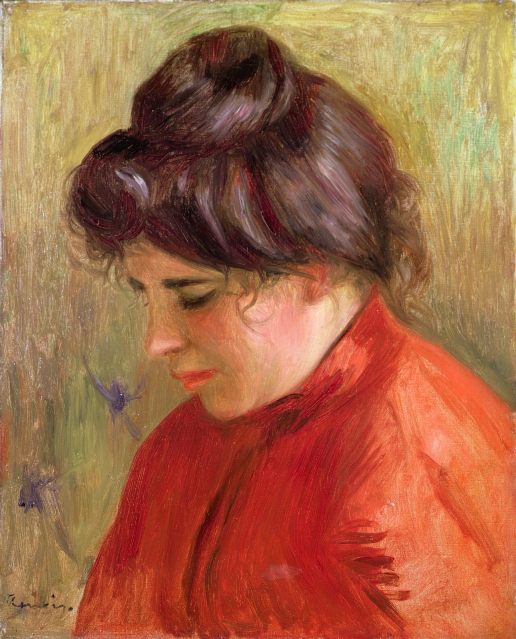 Gabrielle (tuval üzerine yağlı boya) by Pierre Auguste Renoir