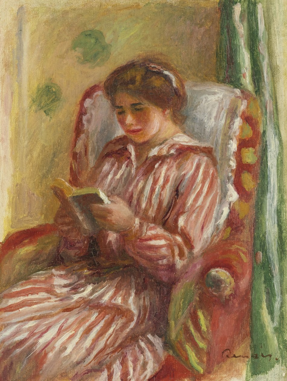 Gabrielle Okuma, 1910 by Pierre Auguste Renoir