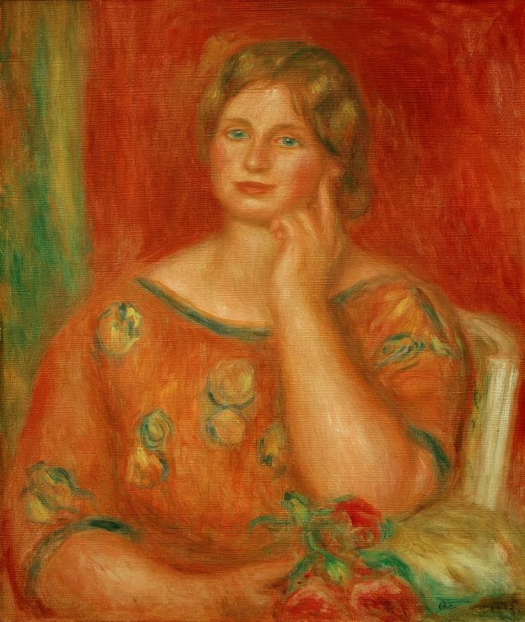 Gertrud Osthaus by Pierre Auguste Renoir