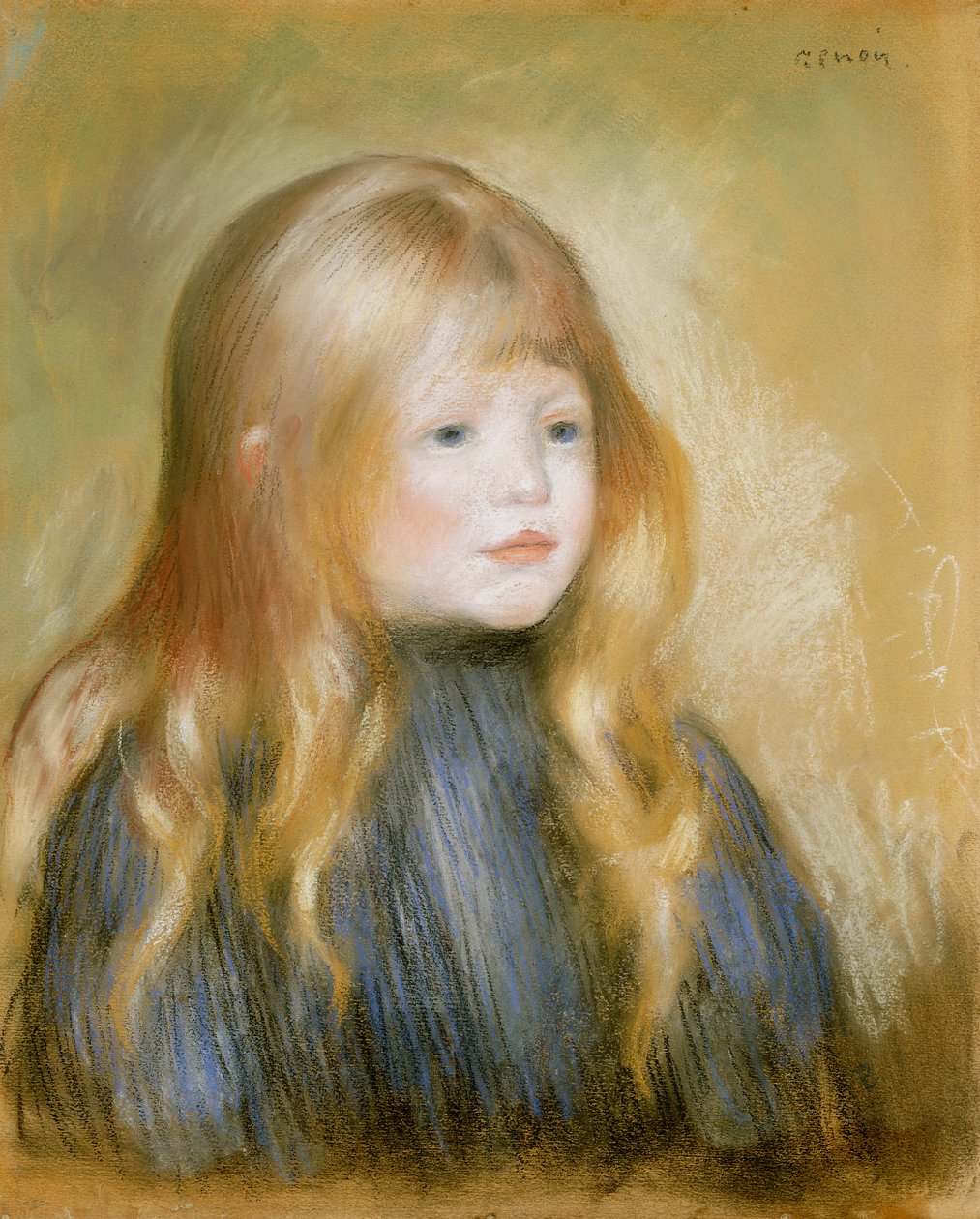 Bir Çocuğun Başkanı by Pierre Auguste Renoir