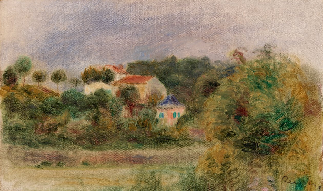 Parktaki Evler by Pierre Auguste Renoir