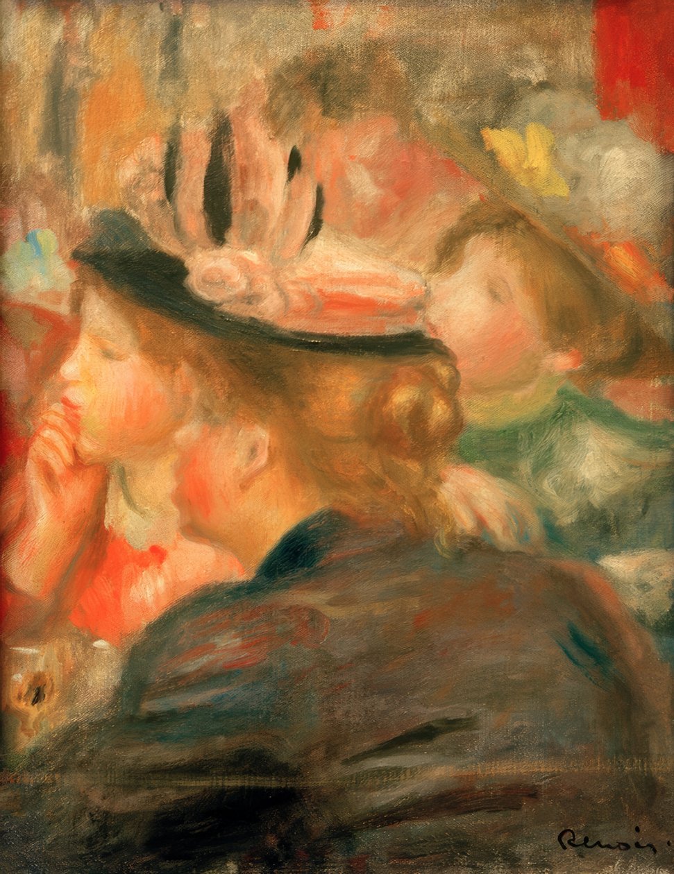 Tiyatroda by Pierre Auguste Renoir