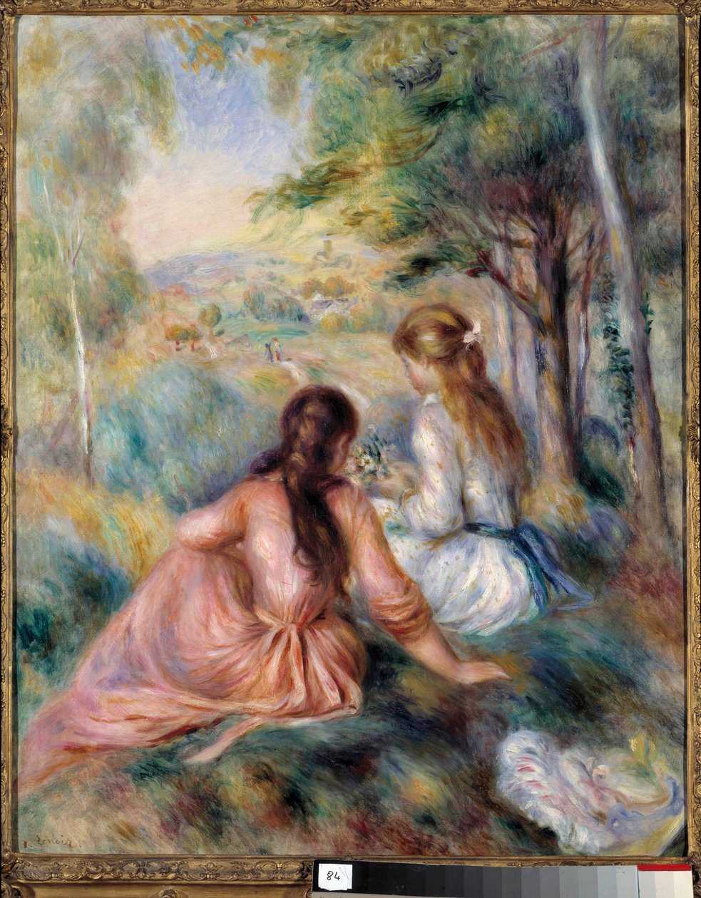 Pierre Auguste Renoir (1841-1919) 1890 Sun tarafından Ön Resimde. 0,81x0,65 m New York, Metropolitan müzesi by Pierre Auguste Renoir