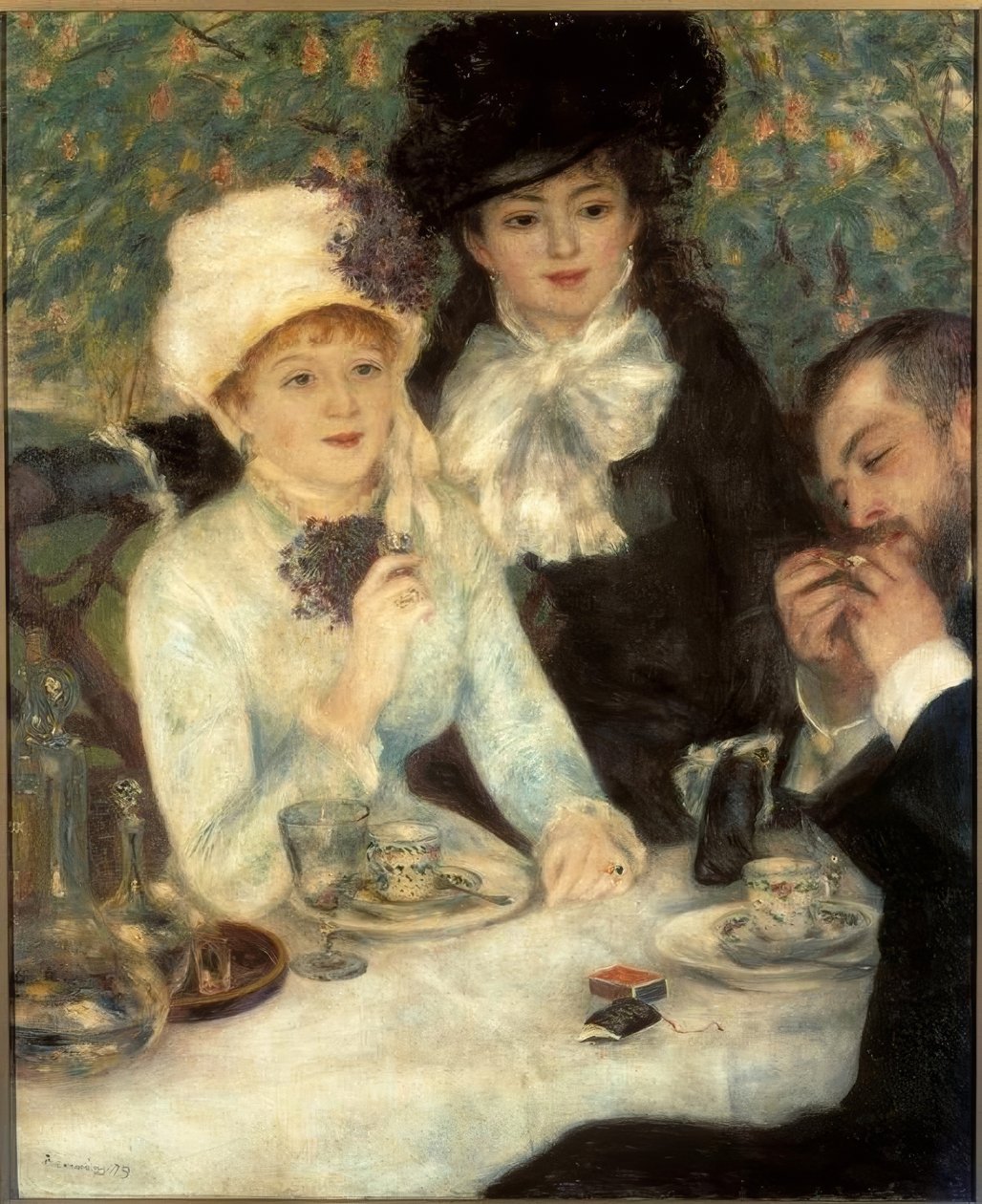 Öğle yemeğinin sonu by Pierre Auguste Renoir