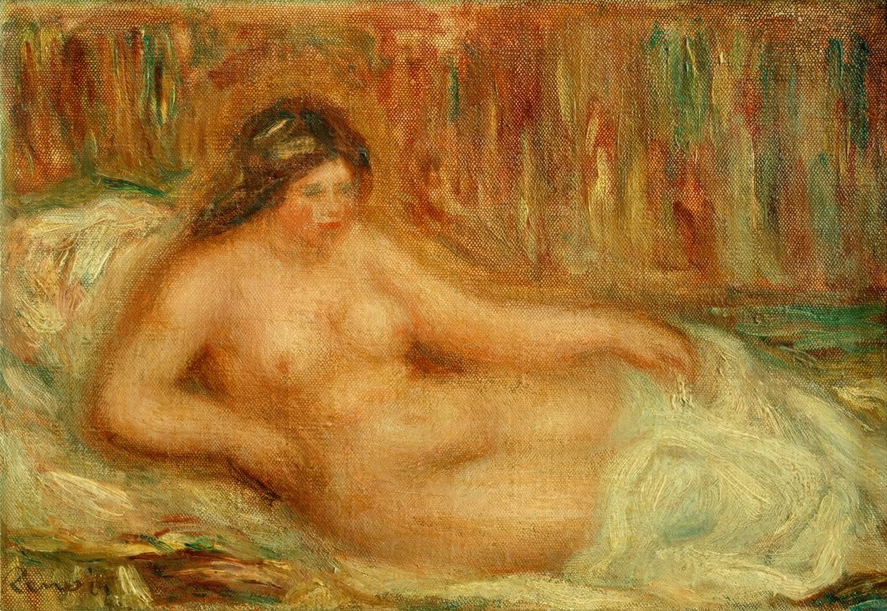 küçük çıplak by Pierre Auguste Renoir