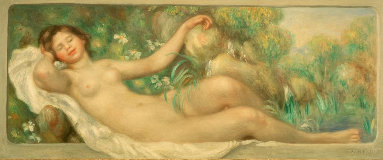 Kaynak by Pierre Auguste Renoir