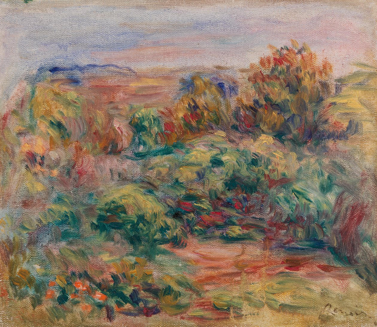 Manzara by Pierre Auguste Renoir