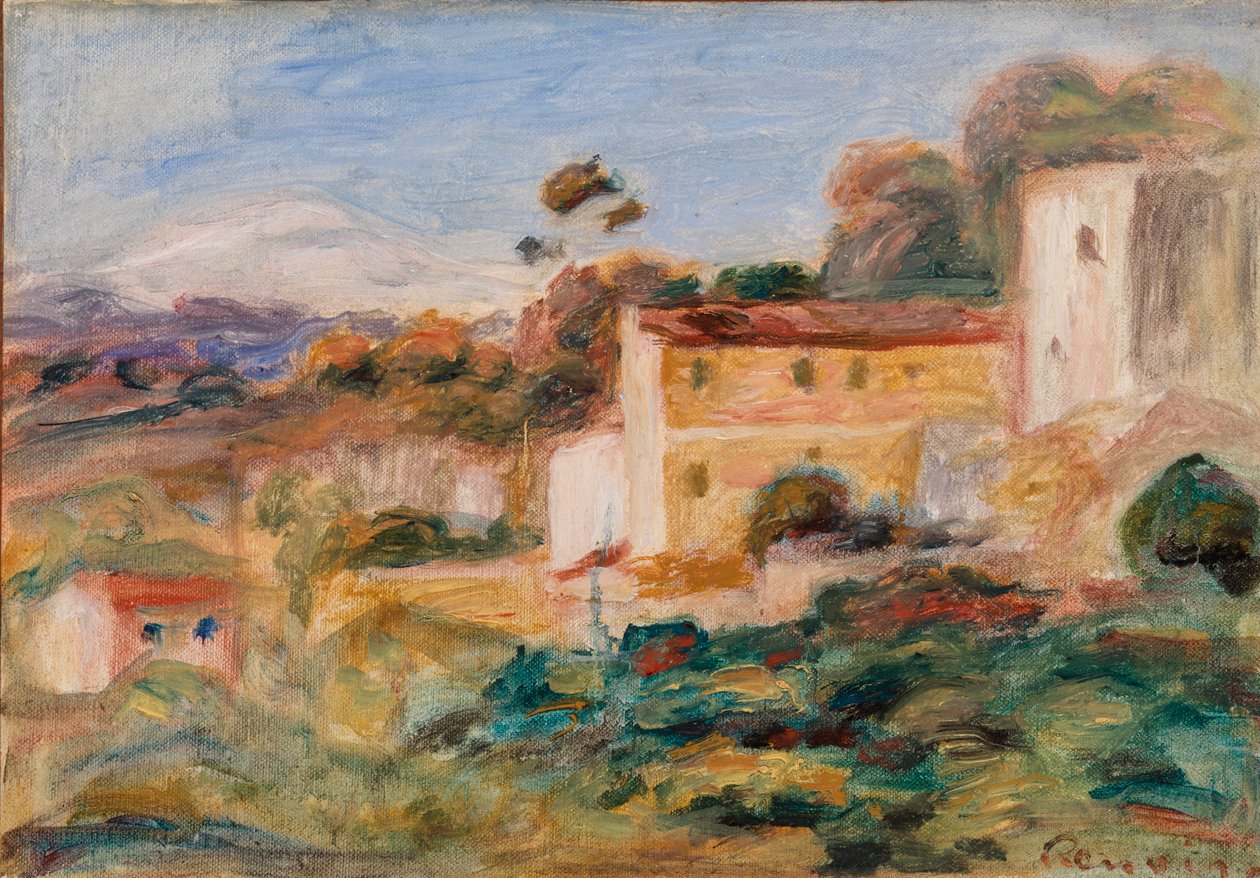 Manzara by Pierre Auguste Renoir