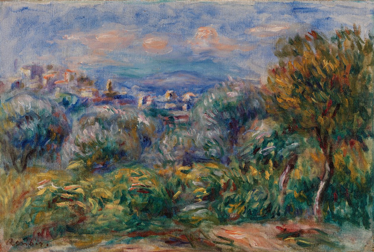 Manzara by Pierre Auguste Renoir