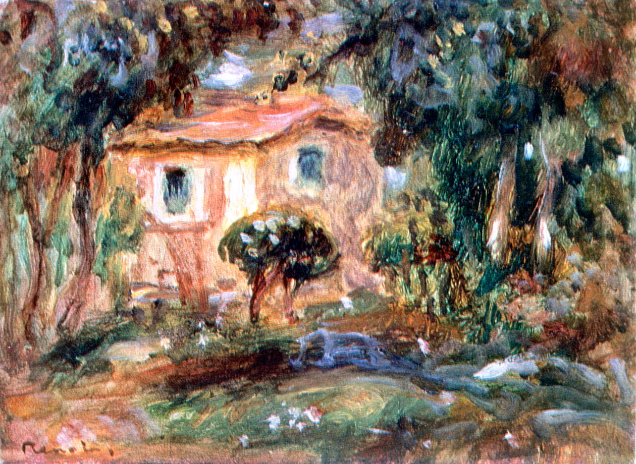 Manzara, le Cannet, 1902 by Pierre Auguste Renoir
