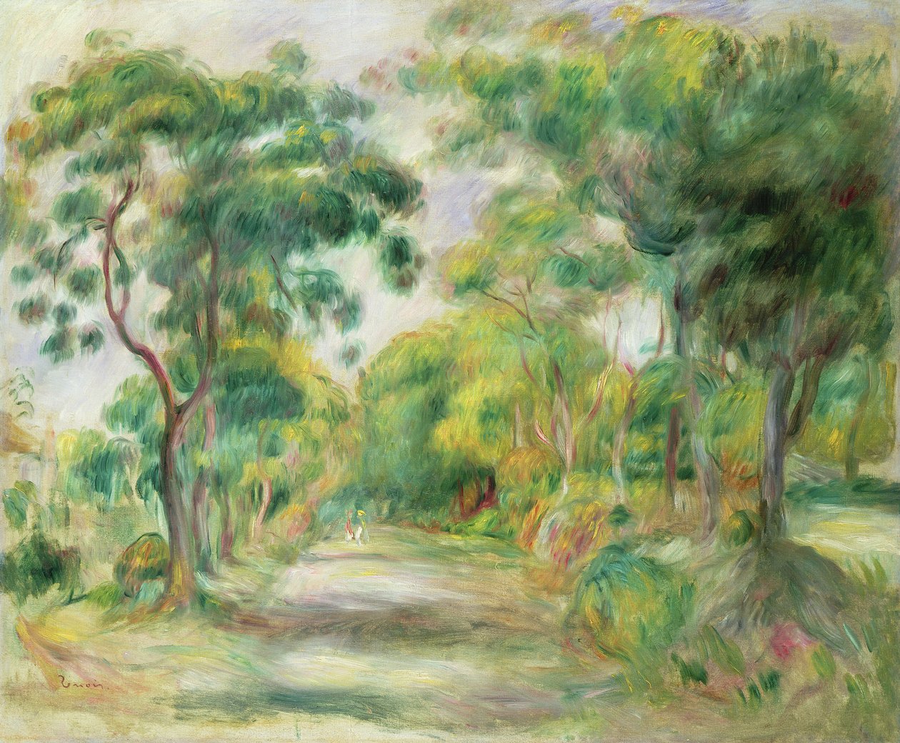 Midi Manzarası (tuval üzerine yağlı boya) by Pierre Auguste Renoir