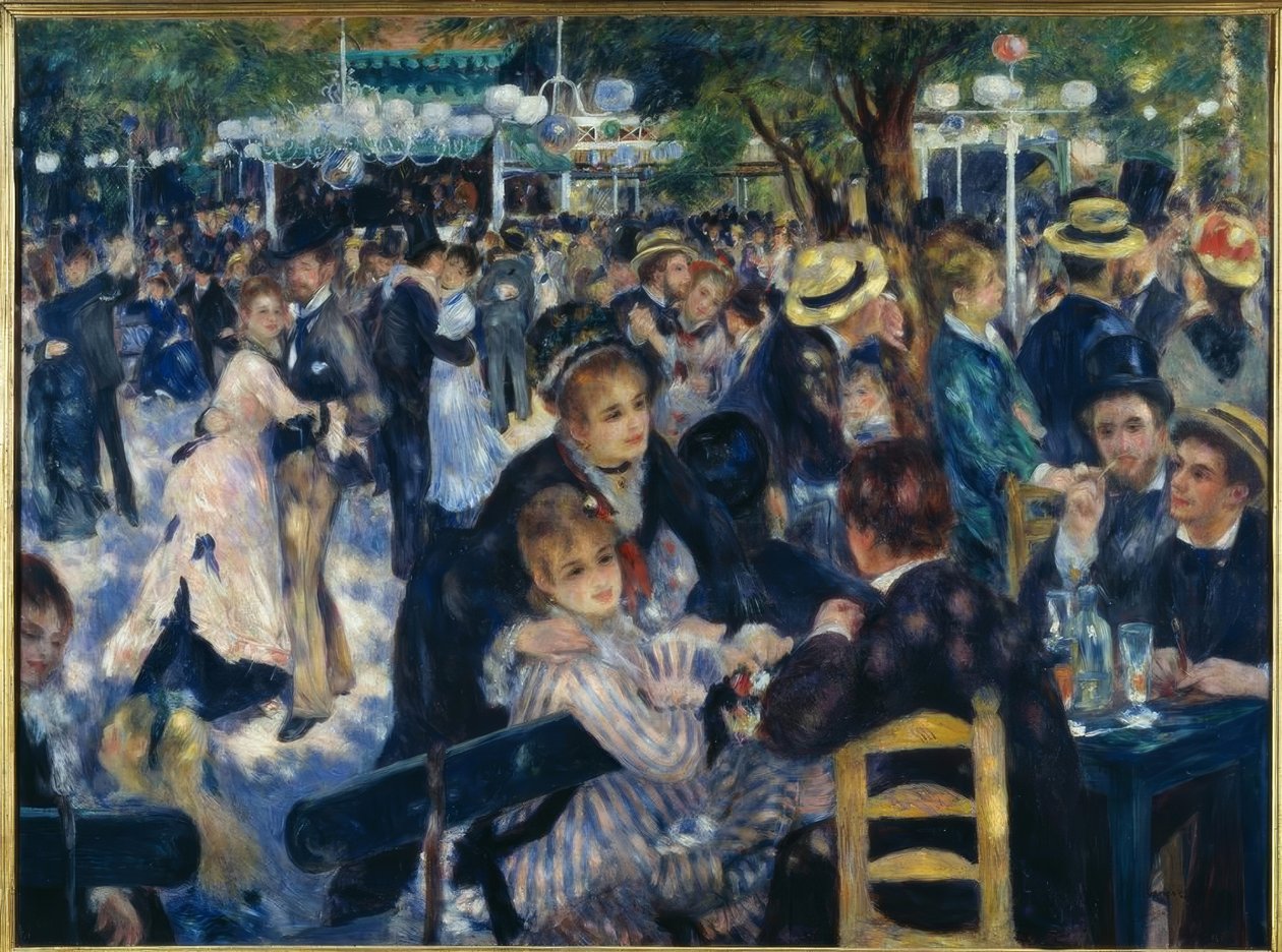 Moulin de la Galette by Pierre Auguste Renoir