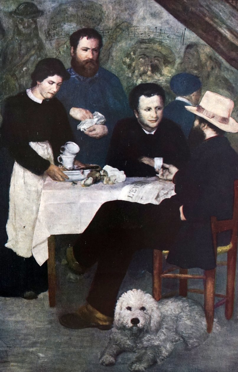 Anne Antony Bourron-Marlotte Kabaresi by Pierre Auguste Renoir