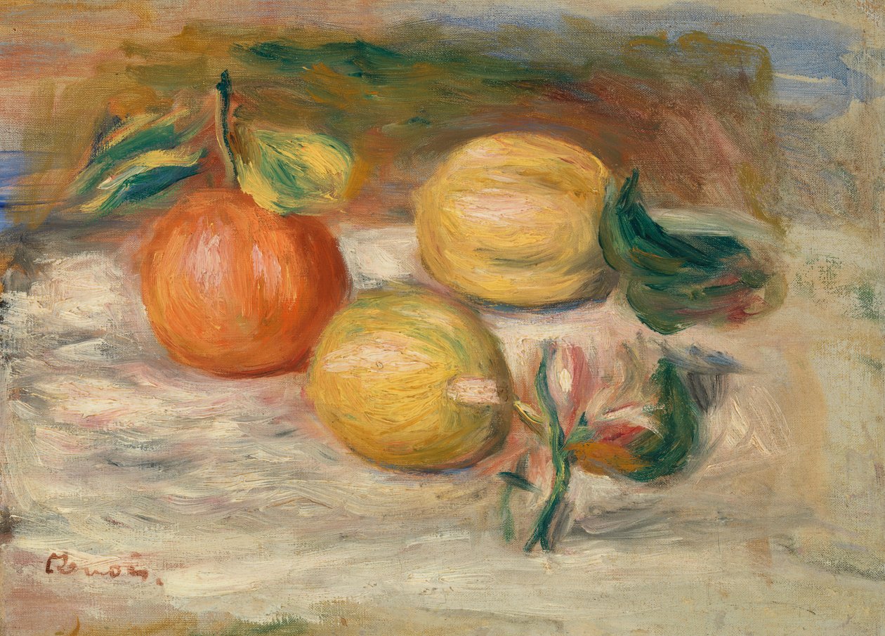 Limon ve Portakal by Pierre Auguste Renoir