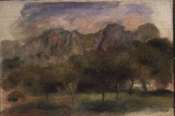 Alpilles by Pierre Auguste Renoir