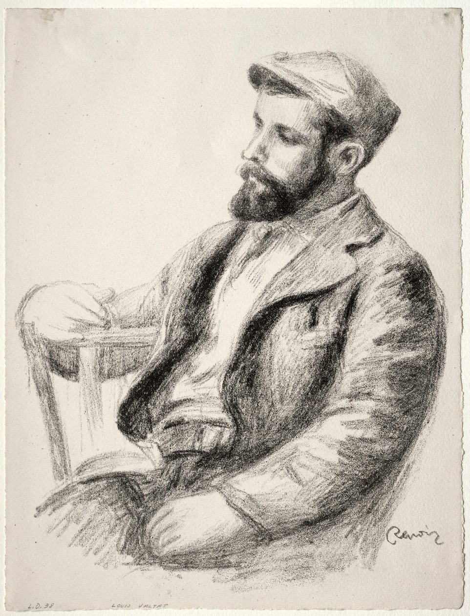 Louis Valtat, 1904. by Pierre Auguste Renoir